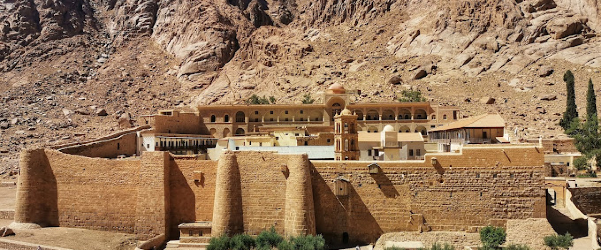 SAINT CATHERINE AND MONASTERY FROM SHARM EL SHEIKH